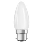 Ledvance Classic Performance LED Bulbo B22d Candela Filamento Ghiaccio 4.8W 470lm - 827 Bianco Molto Caldo | Dimmerabile - Sostitutiva 40W