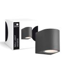 D'Lite Luce Da Parete Vossem Nero | IP54 - Adatto Per 1x GU10