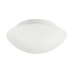 Nordlux Luce da soffitto Ufo Vetro Bianca | IP44 - Adatto per 1x E27