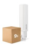 Confezione Multipack 9x Philips CorePro PL-C LED 6.9W 770lm - 840 Bianco Freddo | Sostitutiva 18W