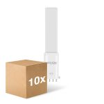 Confezione Multipack 10x Noxion Lucent PL-S LED 4.3W - 840 Bianco Freddo | Sostitutiva 9W