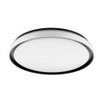 Eglo Luce da soffitto Seluci Acciaio Nero 10W 1150lm - 830-865 Regolabile Bianca | IP20 - Dimmerabile 