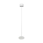 Eglo Lampada da terra Roccanova-L Solar Acciaio Bianca 2W 270lm - 830 Luce Calda -  | IP44 - Dimmerabile al tocco - USB-C
