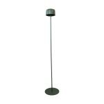 Eglo Lampada da terra Roccanova-L Solar Acciaio Verde 2W 270lm - 830 Luce Calda -  | IP44 - Dimmerabile al tocco - USB-C