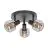 Ledvance LED Decor Faretti Firefly Acciaio Circolare Nero 8.4W 750lm - 827 Bianco Molto Caldo | Dimmerabile