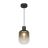 D'Lite Luce Pendente Leffinge Smokey Vetro | Adatto Per 1x E27