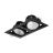 Philips Faretti LED Greenspace Accent Gridlight Aluminium Nero 46W 2700lm 36D - 930 Luce Calda -  | 154mm - IP20 - Miglior Resa Cromatica - Dali Dimmerabile