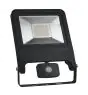 Ledvance Proiettore LED Value Nero 50W 4500lm 110D - 840 Bianco Freddo | IP44 - Sensore di movimento e luce - Simmetrico