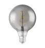 Osram Vintage 1906 LED E27 Globe Filamento Smoke 125mm 5W 140lm - 818 Bianco Molto Caldo | Sostitutiva 15W