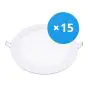 Confezione Multipack 15x Downlight LED UltraSlim 24W 1950lm 110D - 840 Bianco Freddo | 295mm - Ritaglio 280mm