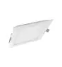 Ledvance Downlight LED Slim Piazza SQ155 12W 1020lm 120D - 840 Bianco Freddo 