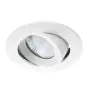 Noxion Faretti LED Hydro Inclinabile Antincendio Bianca 6W 400lm 36D - 927 Bianco Molto Caldo | Ritaglio 83mm - IP65 - Miglior resa cromatica - Dimmerabile