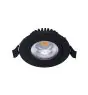 Noxion LED Inclinabile Slim Spot Nero Il Giro 6W 550lm 60D - 927 Bianco Molto Caldo | 85mm - IP54 - Dimmerabile - Miglior resa cromatica