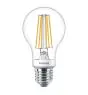 Philips Classic LEDbulb E27 Pera Filamento Chiara 7.5W 806lm - 827 Bianco Molto Caldo | SceneInterruttore Sostitutiva 60W