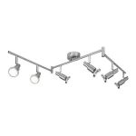 Ledvance Faretti LED GU10 Aluminium 6x 3W - 827 Bianco Molto Caldo 