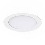 Noxion Downlight LED Slim V2.0 24W 2400lm 120D - 830 Luce Calda -  | 225mm - Ritaglio 200mm - IP44 - Dali Dimmerabile 