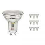 Confezione Multipack 10x Noxion Faretti LED GU10 PAR16 3.7W 270lm 36D - 840 Bianco Freddo | Sostitutiva 35W