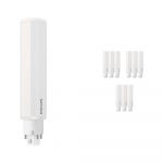 Confezione Multipack 10x Philips Corepro PL-C LED 9W 950lm - 840 Bianco Freddo | Sostitutiva 26W