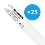 Confezione Multipack 25x Sylvania Luxline Plus T8 58W - 840 Bianco Freddo | 150cm