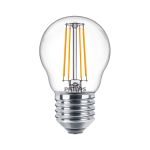 Philips Corepro LEDluster E27 Sferica Filamento Chiara 4.3W 470lm - 827 Bianco Molto Caldo | Sostitutiva 40W