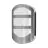 Ledvance LED Luce da parete Endura Stile Plate Acciaio inossidabile 12W - 830 