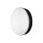Ledvance Surface Bulkhead 250 10W 840 800lm Nero IP65 | Bianco Freddo