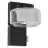 Ledvance LED Luce Da Parete Esterni Orbis Fiamma Nero 5W 350lm - 830-840 CCT | IP44