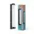 Ledvance LED Luce Da Parete Illuminazione del bagno Orbis Tubo Nero 9W 820lm - 830-840 CCT | IP44 - Dimmerabile al tocco