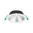 Sylvania Downlight LED Insaver Slim 175 Aluminium Bianca 13W 1700lm 70D - 840 Bianco Freddo | Ritaglio 175mm - IP44 - Dimmerabile