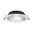 Sylvania Downlight LED Insaver Slim 205/225 Multipower Aluminium Bianca 19W 2350lm 70D - 830 Luce Calda -  | Ritaglio 225mm - IP44 