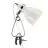 Nordlux Cyclone Clamp Metallo Bianca | Adatto per E14