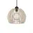 Nordlux Luce pendente Chino 30 E27 Marrone - Legna | Max. 60W