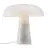 DFTP by Nordlux Glossy Lampada Da Tavolo Marmo e Vetro Bianca | 320mm - Adatto per E27