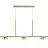 Nordlux Contina Luce Pendente Metallo 3-Faretti Ottone | Adatto per 3x G9