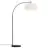 Nordlux Dicte Pavimento Lamp Tessuto e Metallo Bianca | Adatto per E27