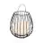 Nordlux Jim To-Go Portable Luce a batteria Metallo Nero 3W 300lm - 827 Bianco Molto Caldo | A 3 Livelli Dimmerabile 