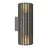 Nordlux Aludra Luce Da Parete Aluminium Antracite Up & Down | Adatto per 2x E27