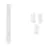 Confezione Multipack 10x Ledvance LED Dulux-S (EM Mains) 6W 700lm - 840 Bianco Freddo | Sostitutiva 11W