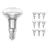 Confezione Multipack 10x Ledvance Performance Faretti LED E14 R50 1.5W 110lm 36D - 827 Bianco Molto Caldo | Sostitutiva 25W