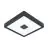 Eglo Luce da soffitto Iphias 2 Acciaio Nero 17W 2000lm - 830 Luce Calda -  | IP44