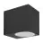 Eglo Luce Da Parete Jabaga Nero 4W 400lm - 830 Luce Calda -  | IP44