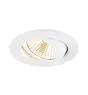 SLV New Tria Universale 68 Faretti Aluminium Bianca Il Giro 8.6W 600lm 38D - 925-930-940 CCT | Ritaglio 68mm -  Miglior Resa Cromatica - Dimmerabile 