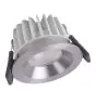 Ledvance Downlight LED Incasso Argento 8W 670lm 36D - 840 Bianco Freddo | Ritaglio 68mm - Dimmerabile