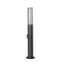 Ledvance Smart+ Wifi LED Lampada a piedistallo 60cm Flare Scuro Grigio Esterni 7.5W 320lm - 830 Luce Calda -  | RGBW - Dimmerabile