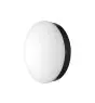 Ledvance Surface Bulkhead 300 15W 830 1400lm Nero IP65 | Luce d'emergenza 3H - Luce Calda
