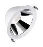Ledvance Downlight LED Comfort High Efficiency U Aluminium Bianca 25W 3625lm 55D - 840 Bianco Freddo | 215mm - Ritaglio 200mm