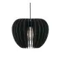 Nordlux Luce Pendente Tribeca 38 Nero Legna | E27 Max 60W