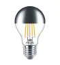 Philips MASTER Value LED Bulbo E27 Pera Mirror 7.2W 650lm – 827 Bianco Molto Caldo | Miglior resa cromatica - Dimmerabile - Sostitutiva 60W