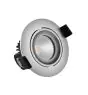 Noxion Faretti LED Hydro Antincendio  Aluminum 8W 585lm - 927 Bianco Molto Caldo | Ritaglio 83mm - IP65 - Miglior resa cromatica - Dimmerabile