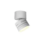 Ansell Downlight LED Reef Matt Bianca 5W 486lm 90D - 830-840-860 CCT | 85mm - IP65 - Inclinabile - Esterni